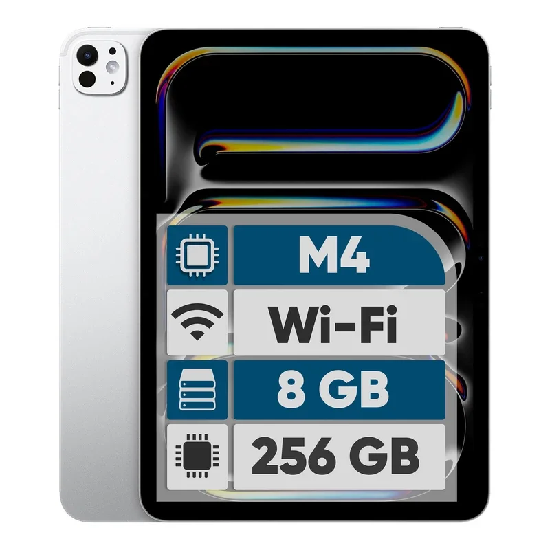 تبلت 11 اینچ اپل مدل iPad Pro 2024 M4 Wi-Fi ظرفیت 256 گیگابایت و رم 8 گیگابایت