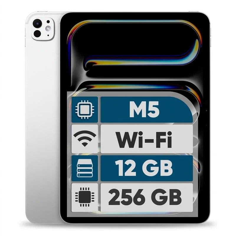 تبلت 11 اینچ اپل مدل IPad Pro 2025 M5 Wi-Fi ظرفیت 256 گیگابایت و رم 12 گیگابایت